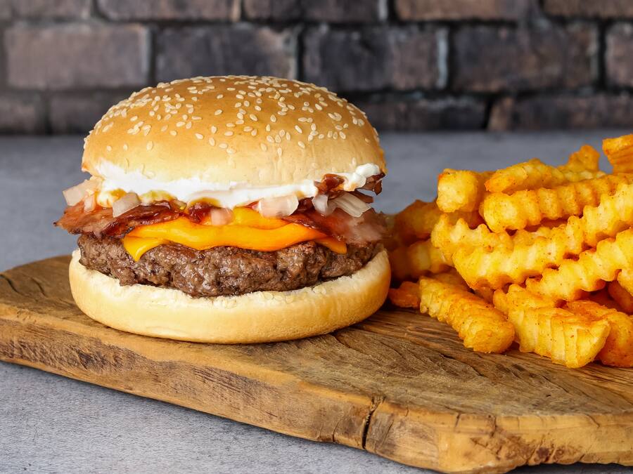 Combo Só se Vive 1 vez (Cheddar &amp; Bacon)