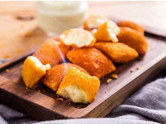 Queijo Gouda Empanado
