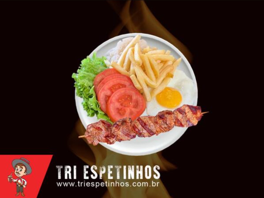 À La Minuta Com Espetinho De Carne