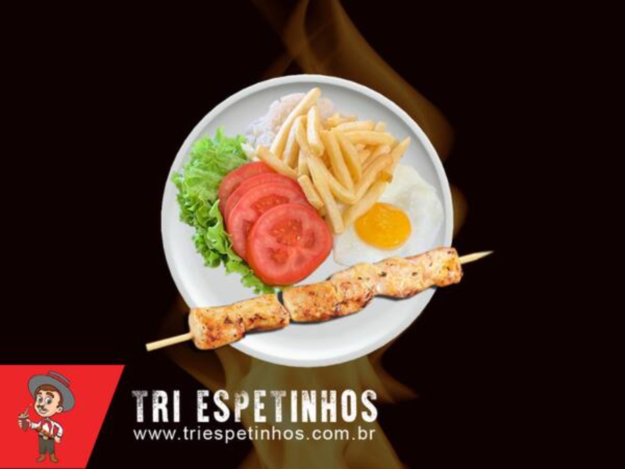 À La Minuta Com Espetinho De Frango
